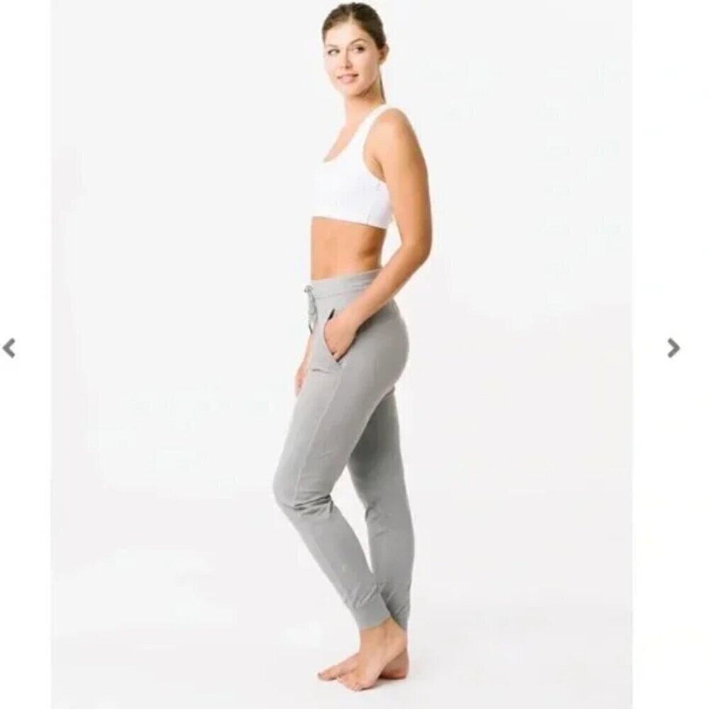 ZYIA Active Women's Heathered Gray Ascend Joggers- Size Small-Athleisure